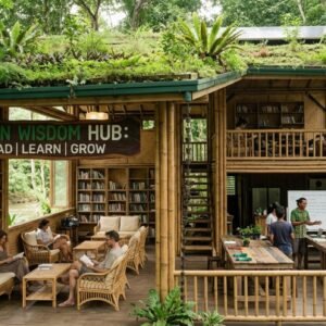 The "Green Wisdom" Hub & Reading Space